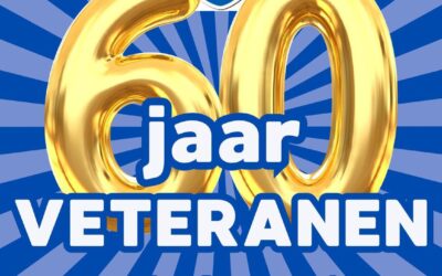 60 jaar veteranen zaterdag 15 nov sportpark Kerkeboske.