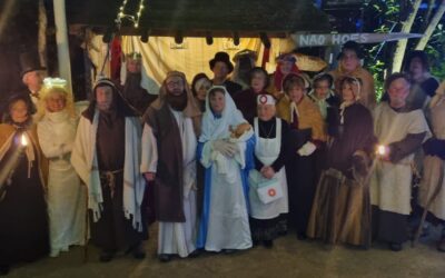 Mooi Kerstverhaal uitvoering in ons Dorp