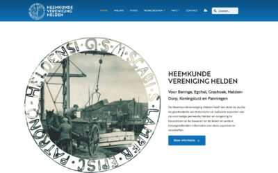Nieuwe website Heemkundevereniging