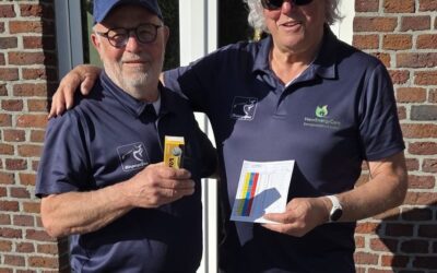 Joop Knippenbergh winnaar golfwedstrijd.